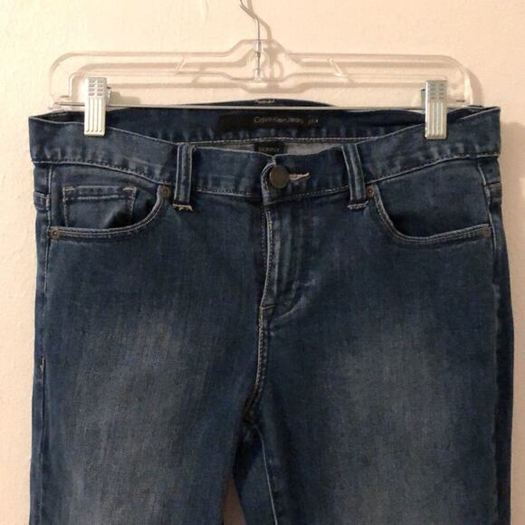 Calvin Klein Women's Size 27/4 Streetwear Western Retro Skinny Jean - Picture 2 of 5